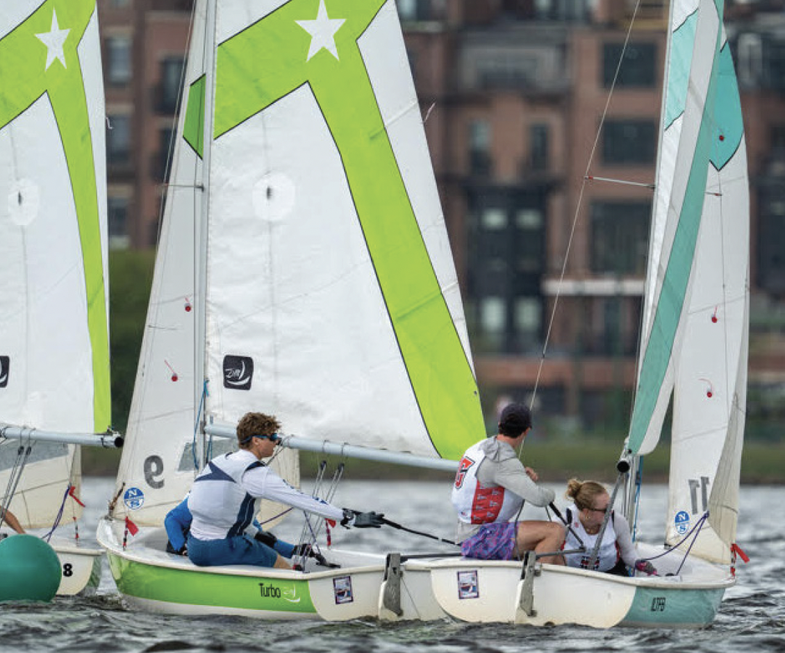 Eight schools competed in the NESSA Team Racing Championship.